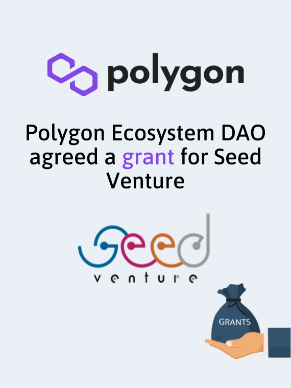 Polygon Ecosystem DAO agreed a grant for Seed Venture! Image